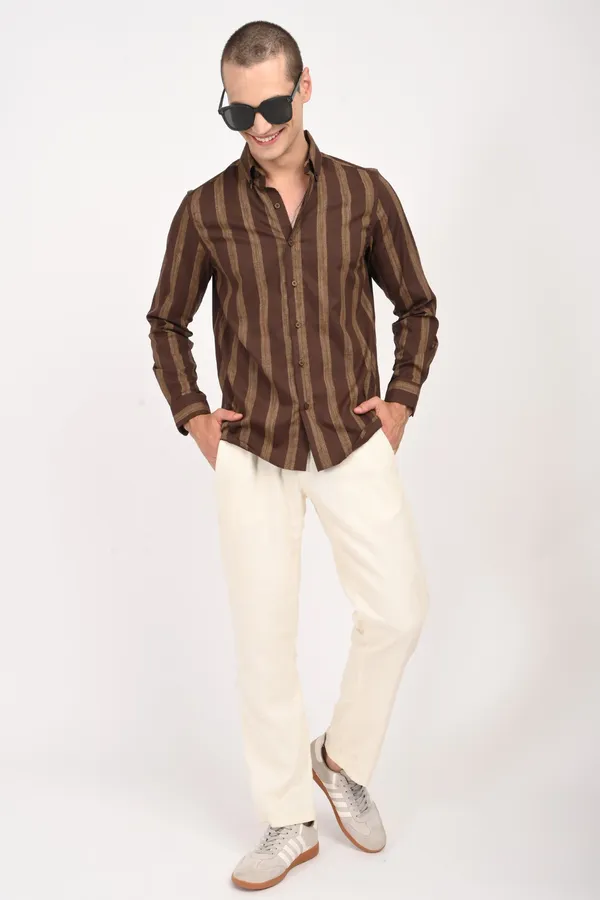 Elegant_Pure_Cotton_Regular_Shirts_For_Men