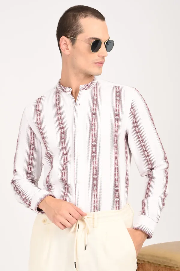 Elegant_Pure_Cotton_Regular_Shirts_For_Men
