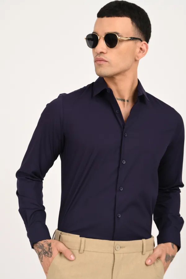 Bluish_Purple_Plain_Full_Sleeve_Shirt