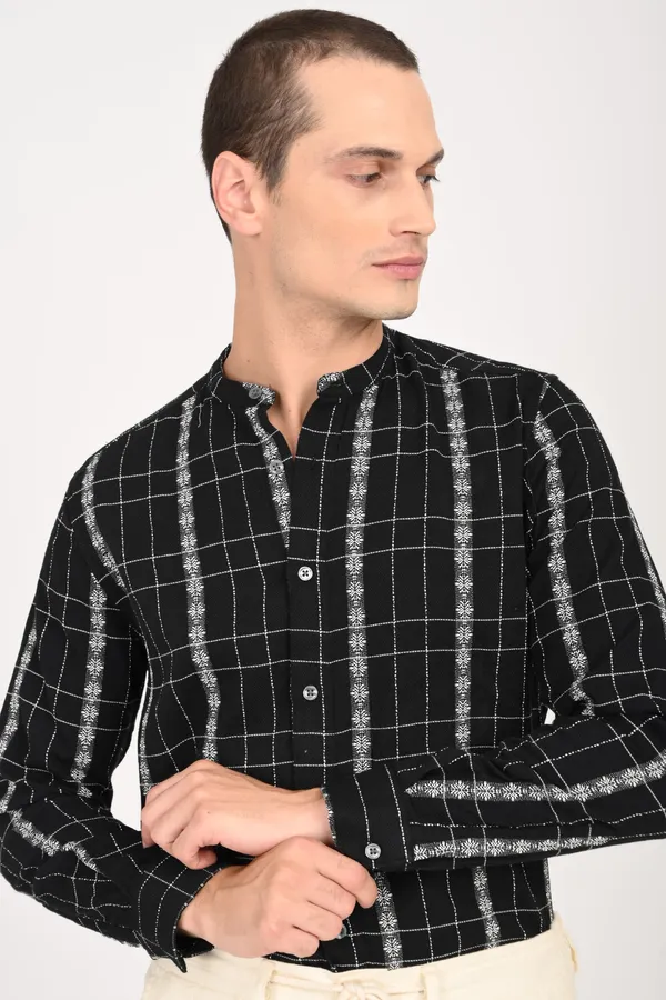 Elegant_Pure_Cotton_Regular_Shirts_For_Men