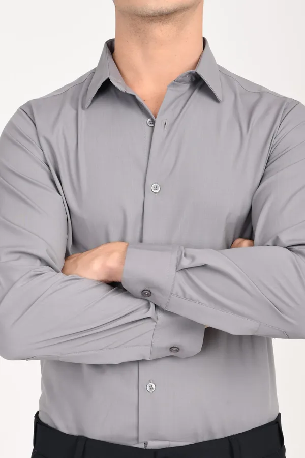 Grey_Cotton_Regular_Shirts_For_Men
