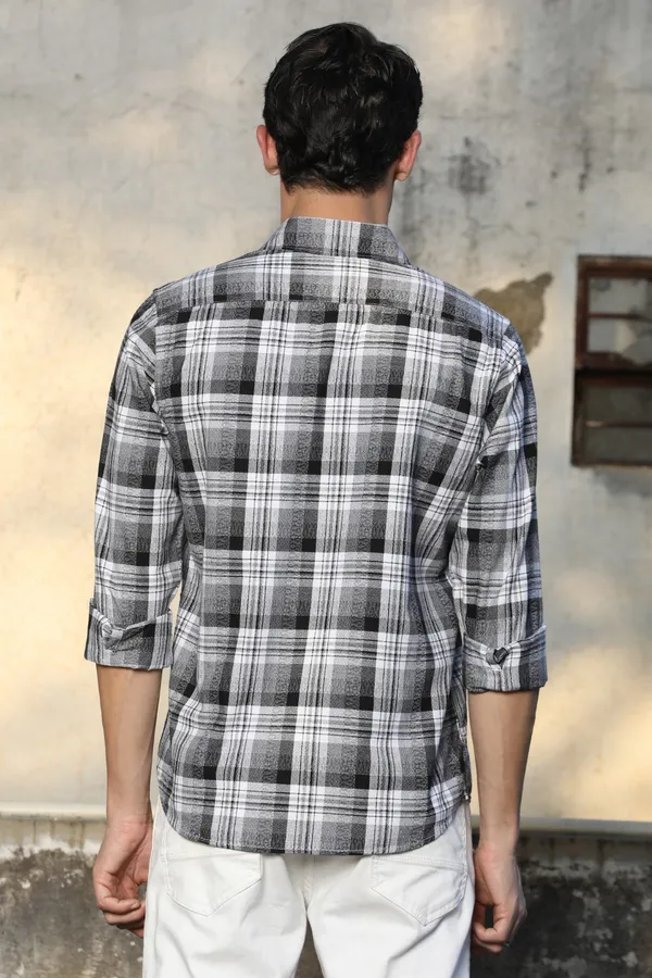 Black_And_White_Checks_Full_Sleeve_Shirt