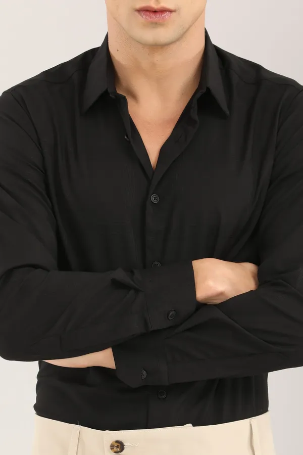 Black_Self_Design_Full_Sleeve_Shirt