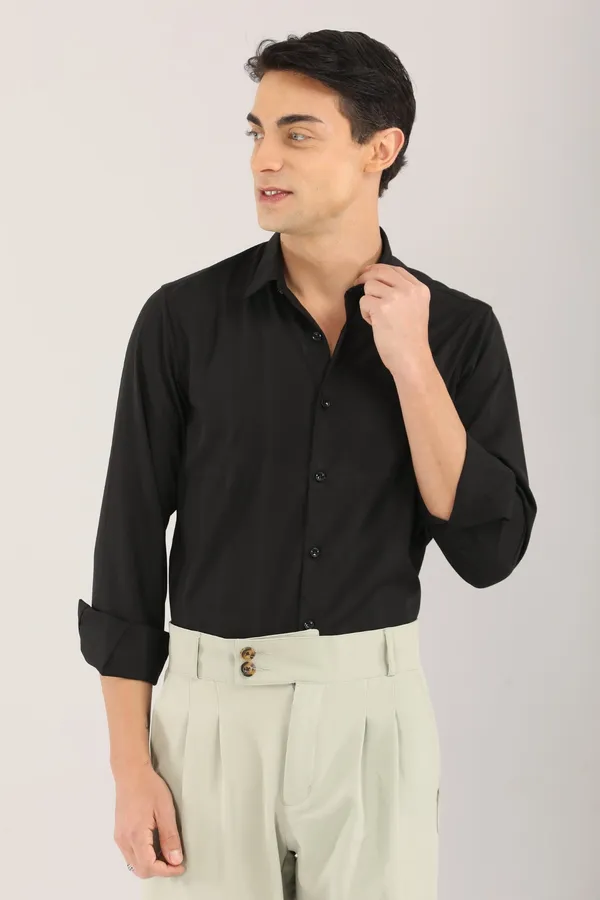 Black_Self_Stripe_Full_Sleeve_Shirt