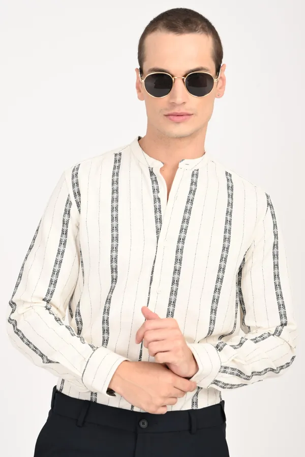 Elegant_Pure_Cotton_Regular_Shirts_For_Men