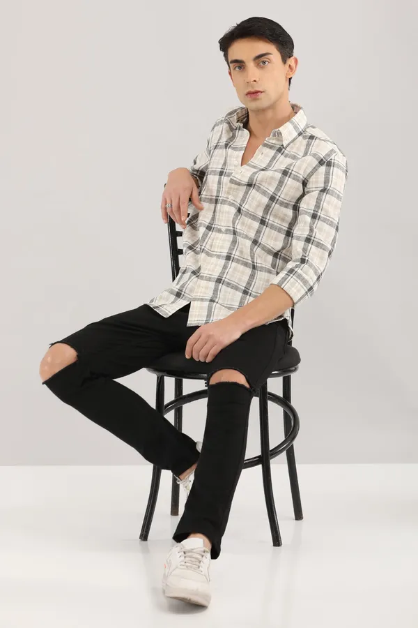 Checks_With_Black_Tones_Full_Sleeve_Shirt