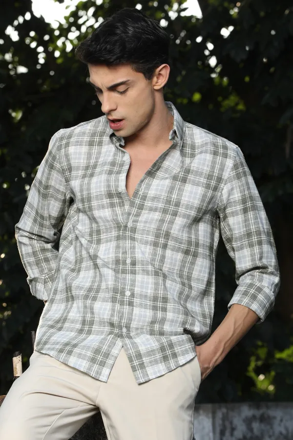 Classic_Green_Checkered_Full_Sleeve_Shirt