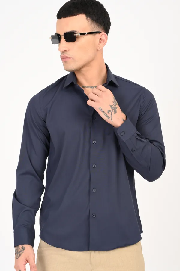 Tealish_Blue_Plain_Full_Sleeve_Shirt