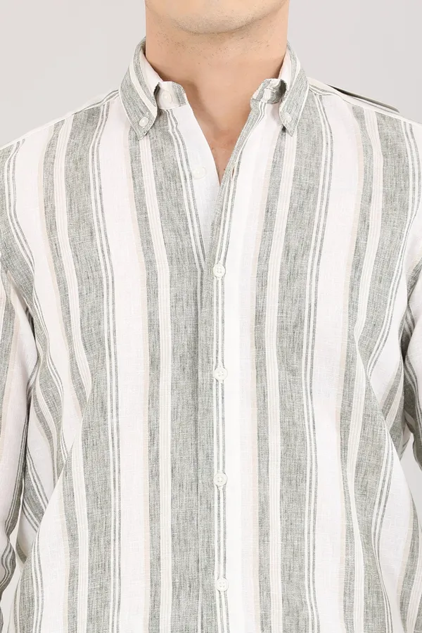 Green_And_White_Stripes_Full_Sleeve_Shirt