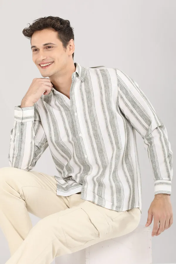 Green_And_White_Stripes_Full_Sleeve_Shirt