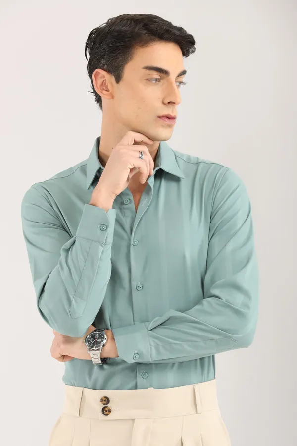 Light_Green_Striped_Self_Stripe_Full_Sleeve_Shirt