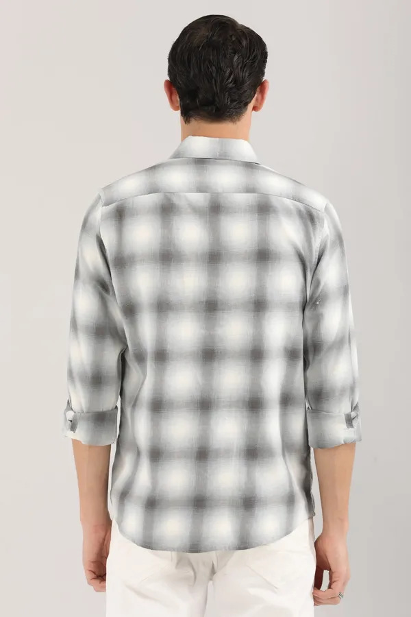 Grey_And_White_Plaid_Pattern_Checks_Full_Sleeve_Shirt