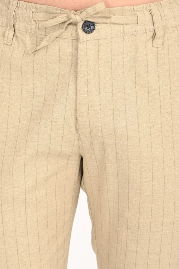 Light_Beige_Cotton_Regular_Trouser_For_Men