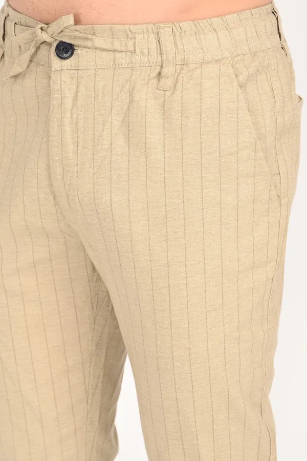 Light_Beige_Cotton_Regular_Trouser_For_Men