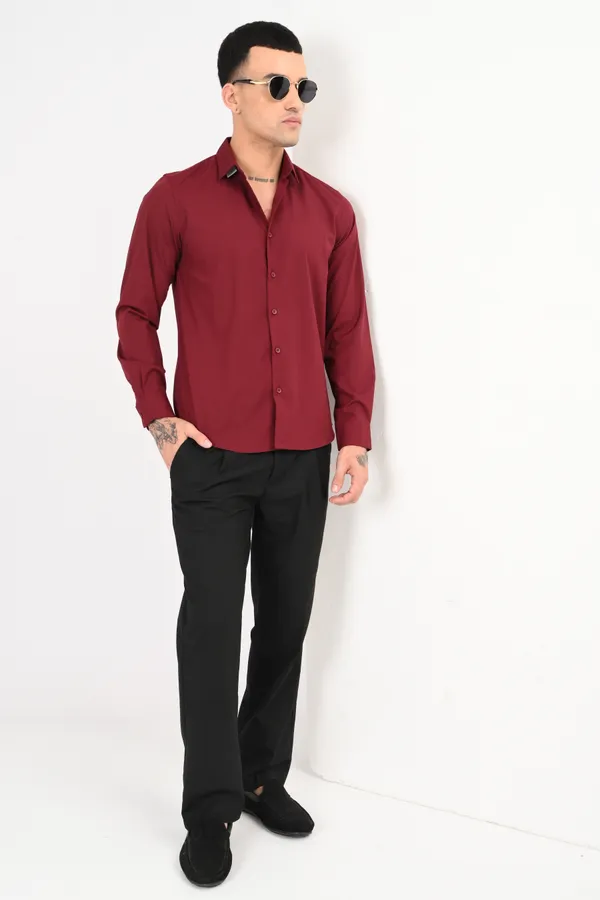 Red_Plain_Full_Sleeve_Shirt