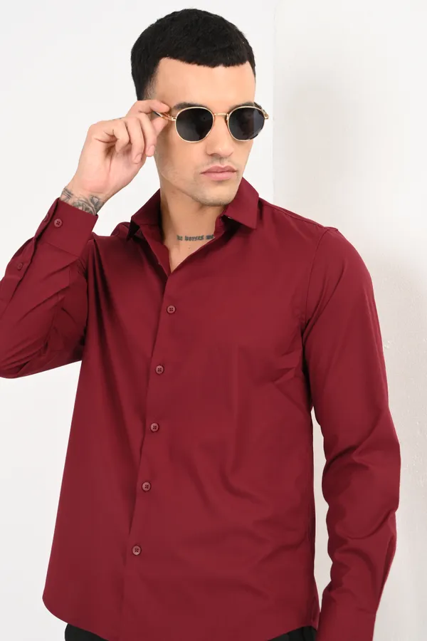 Red_Plain_Full_Sleeve_Shirt