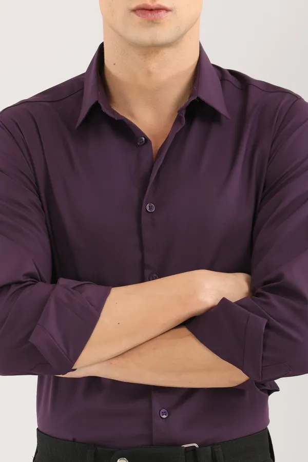 Violet_&_Purple_Stain_Stylish_&_Comfortable_Casual_Shirt