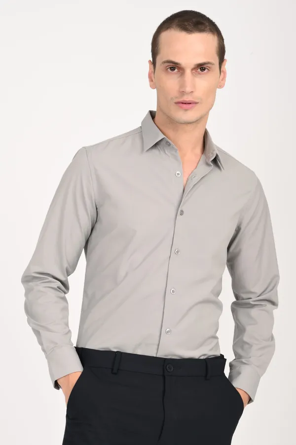 Grey_Cotton_Regular_Shirts_For_Men