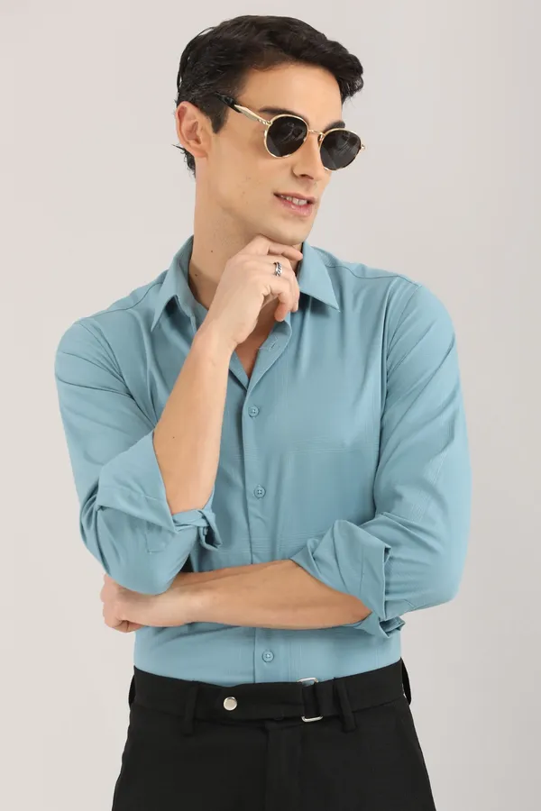 Light_Blue_Plain_Satin_Self_Checks_Full_Sleeve_Shirt