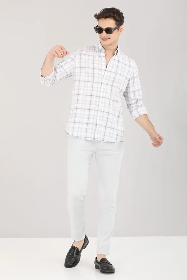 Light_Grey_And_White_Checks_Full_Sleeve_Shirt