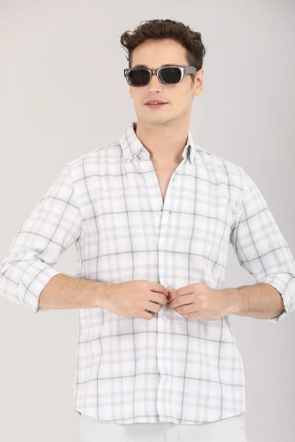 Light_Grey_And_White_Checks_Full_Sleeve_Shirt