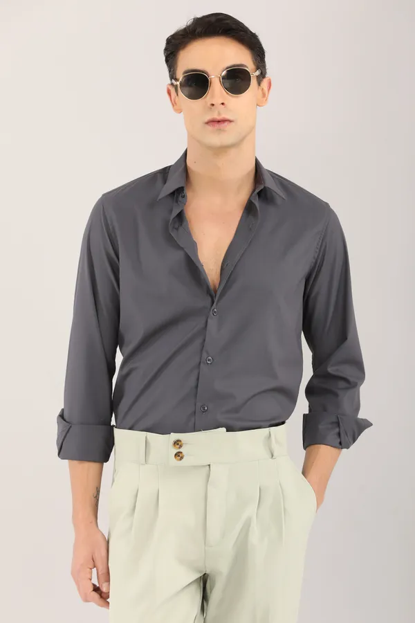 Dark_Grey_Party_Wear_Slim_Fit_Full_Sleeve_Button-Down_Shirt_Formal_&_Casual_Evening_Wear_Shirt