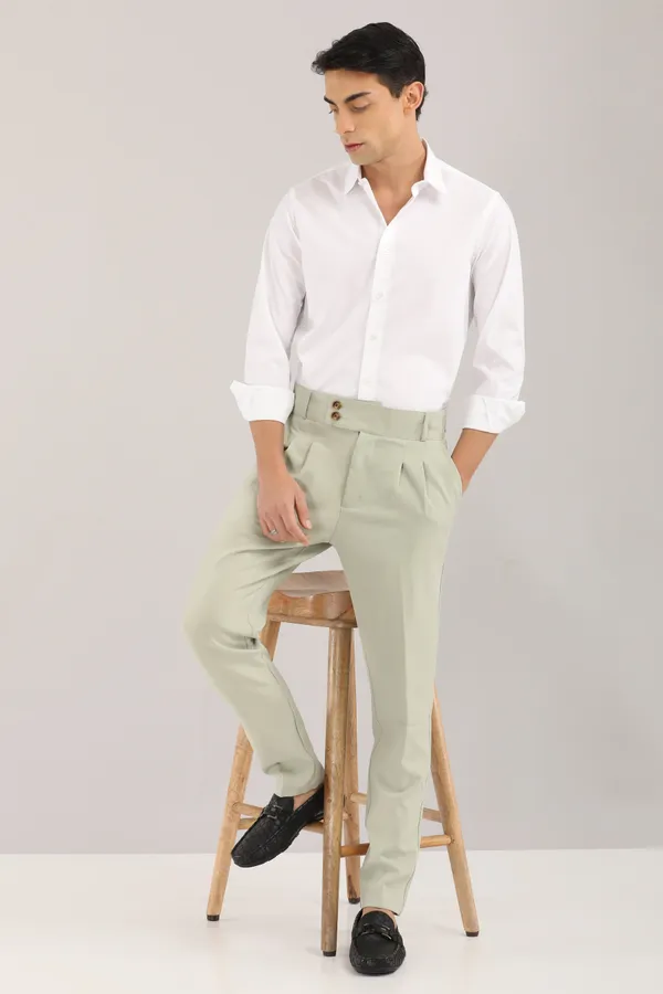 White_Premium_Creamy_Pastel_Casual_&_Formal_Slim_Fit_Full_Sleeve_Cotton_Shirt