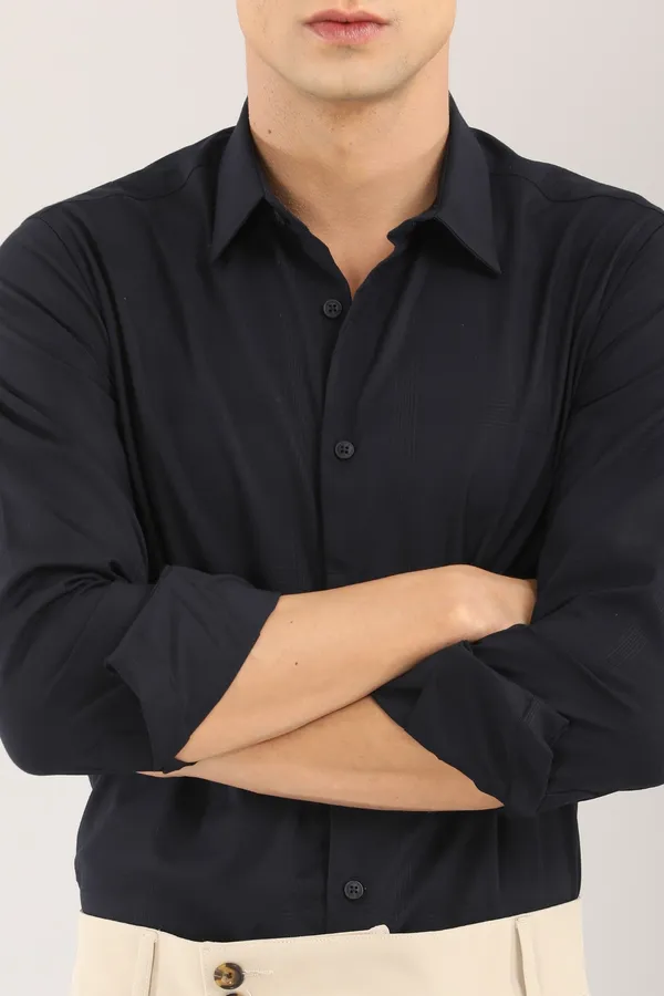 Navy_Blue_Self_Design_Full_Sleeve_Shirt