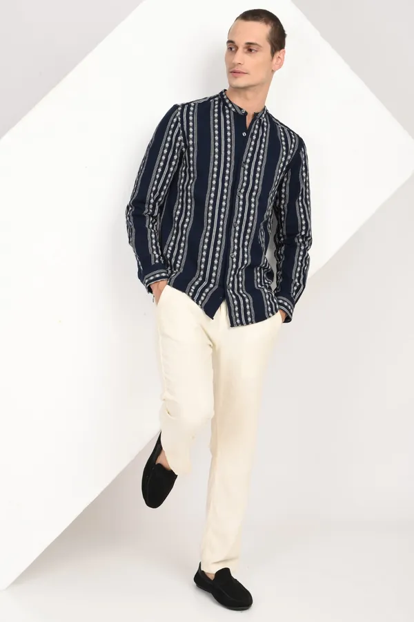 Elegant_Pure_Cotton_Regular_Shirts_For_Men