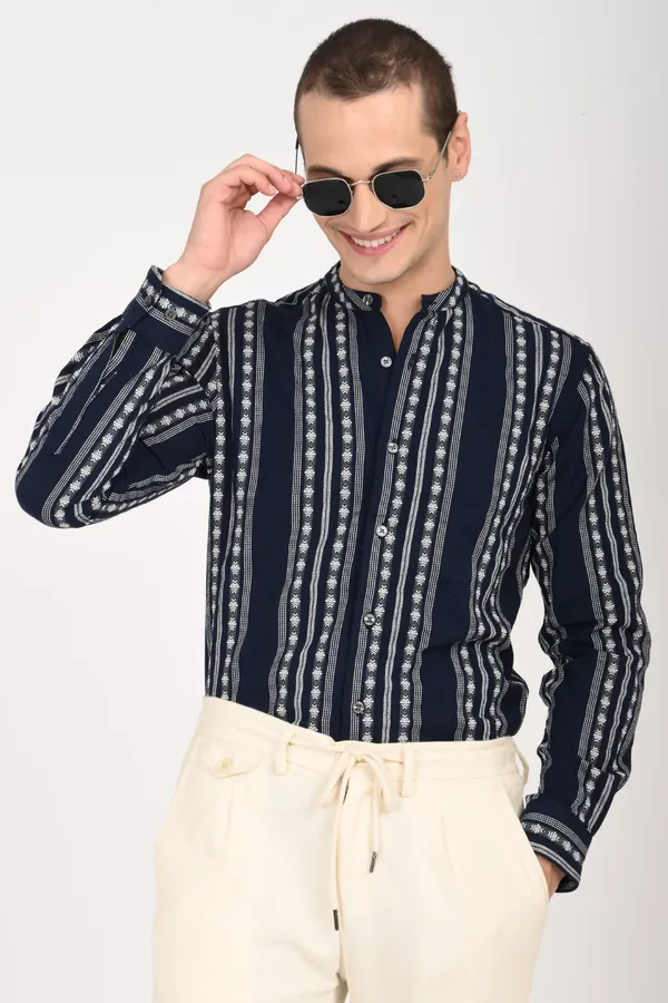 Elegant_Pure_Cotton_Regular_Shirts_For_Men