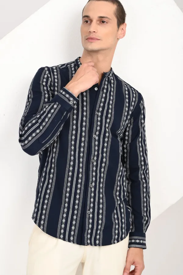 Elegant_Pure_Cotton_Regular_Shirts_For_Men