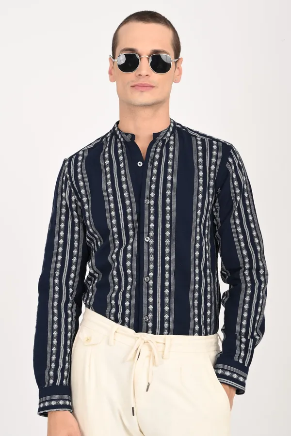 Elegant_Pure_Cotton_Regular_Shirts_For_Men