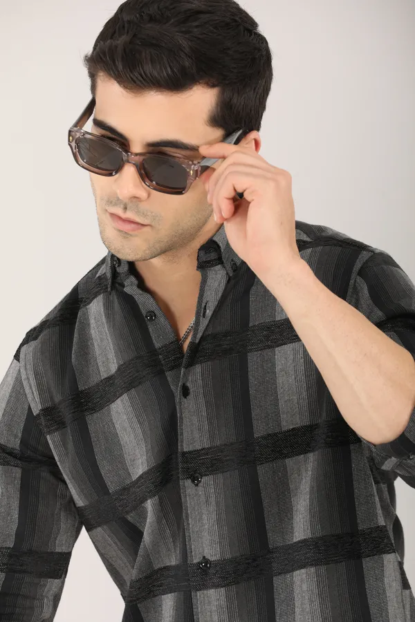Black_Shenyl_Checks_Full_Sleeve_Shirt