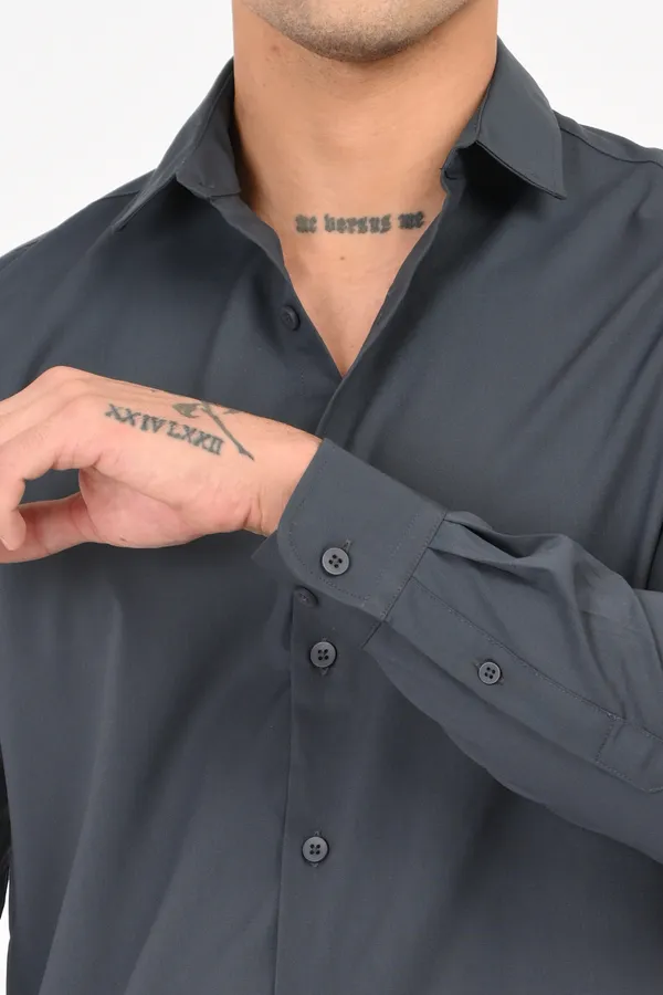 Carbon_Grey_Plain_Full_Sleeve_Shirt