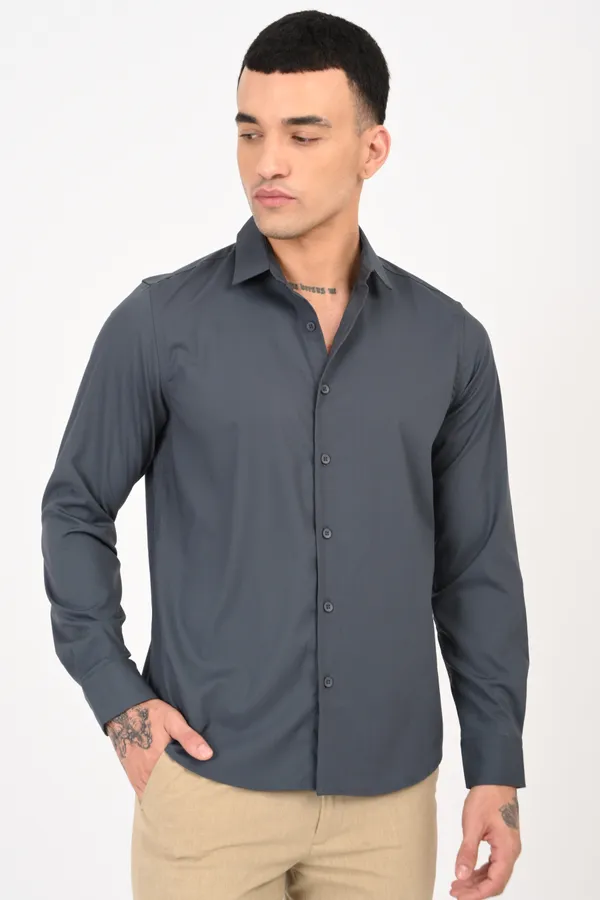 Carbon_Grey_Plain_Full_Sleeve_Shirt