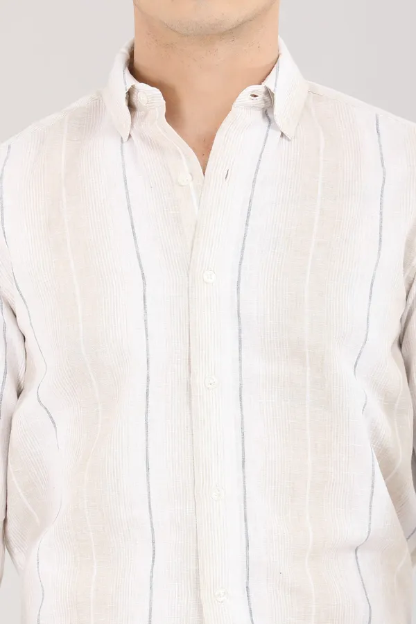 Soft_Beige_With_Blue_Stripes_Full_Sleeve_Shirt