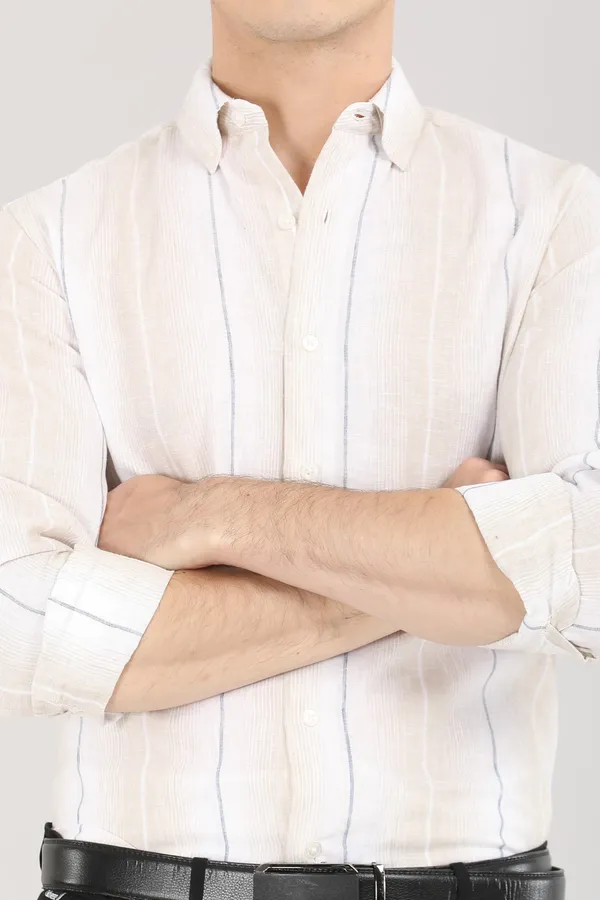 Soft_Beige_With_Blue_Stripes_Full_Sleeve_Shirt