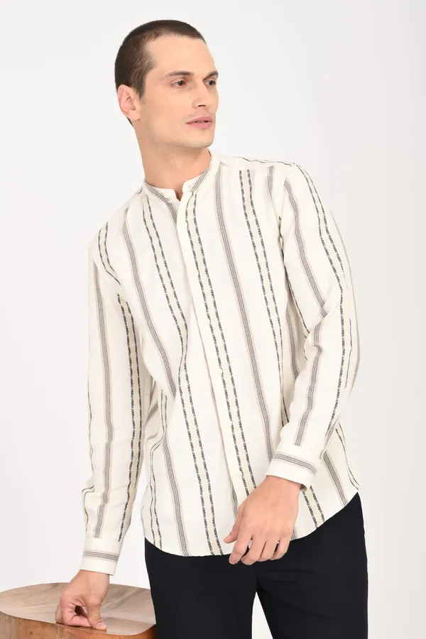 Elegant_Pure_Cotton_Regular_Shirts_For_Men