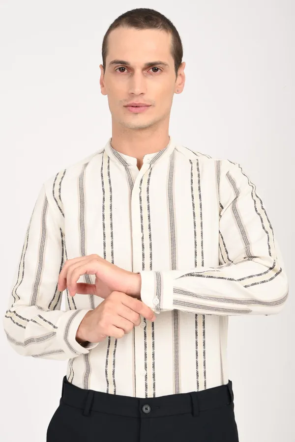 Elegant_Pure_Cotton_Regular_Shirts_For_Men
