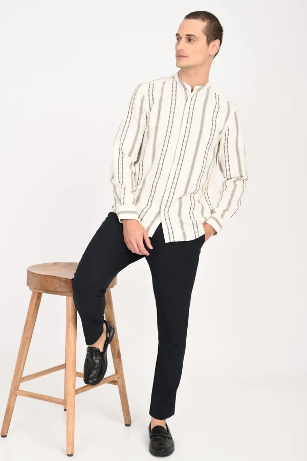 Elegant_Pure_Cotton_Regular_Shirts_For_Men