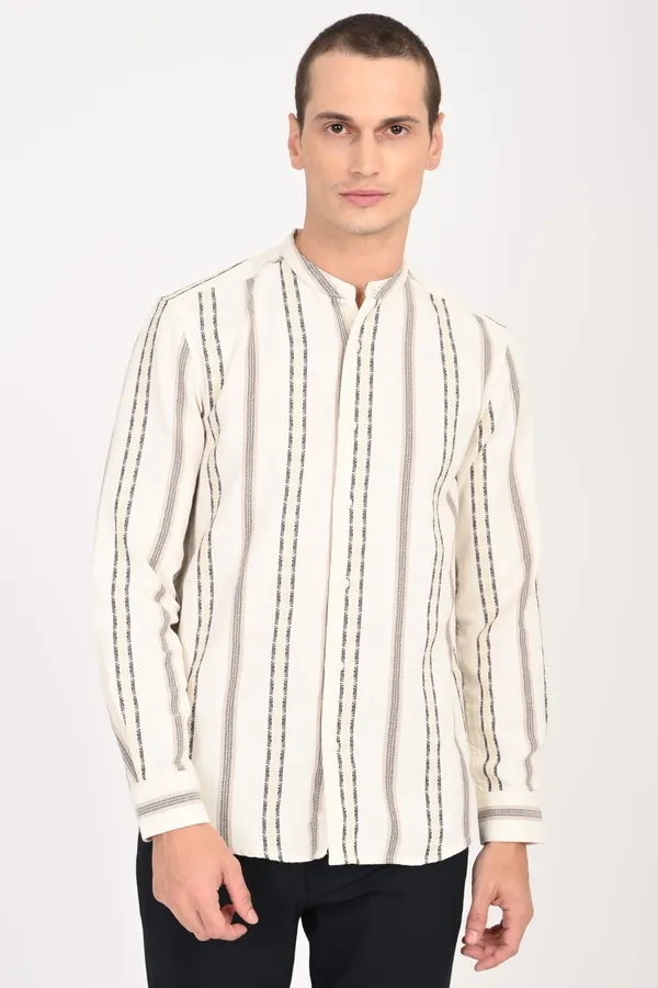 Elegant_Pure_Cotton_Regular_Shirts_For_Men