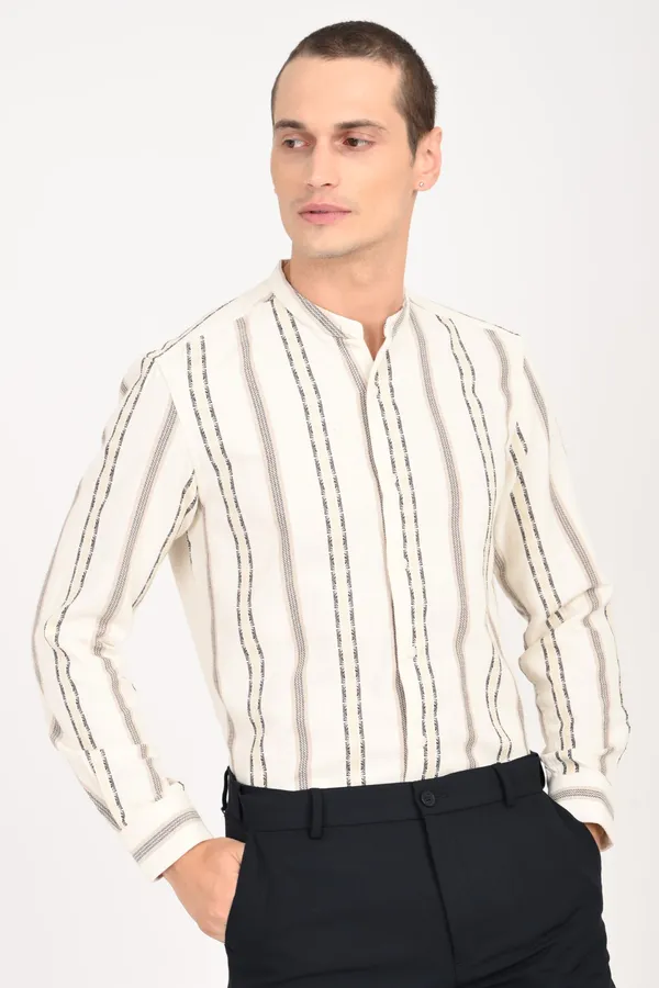 Elegant_Pure_Cotton_Regular_Shirts_For_Men