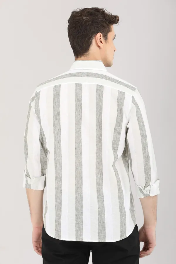 White_And_Soft_Grey_Stripes_Full_Sleeve_Shirt