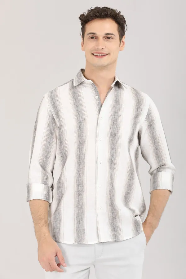 White_And_The_Subtle_Grey_Stripes_Full_Sleeve_Shirt