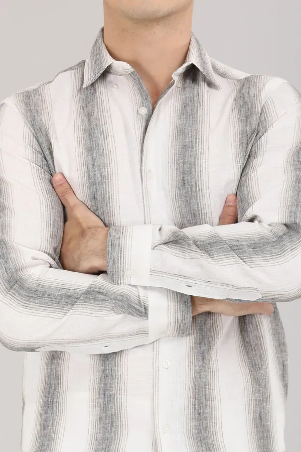 White_And_The_Subtle_Grey_Stripes_Full_Sleeve_Shirt