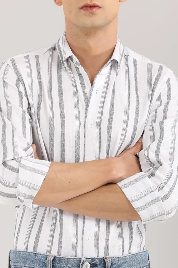 White_Base_And_Chic_Grey_Stripes_Full_Sleeve_Shirt