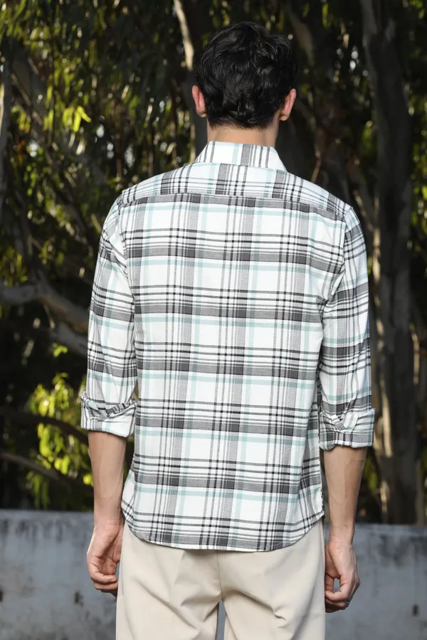White_Checks_Full_Sleeve_Shirts