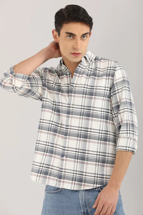 White_Checks_Regular_Fit_Full_Sleeve_Shirt