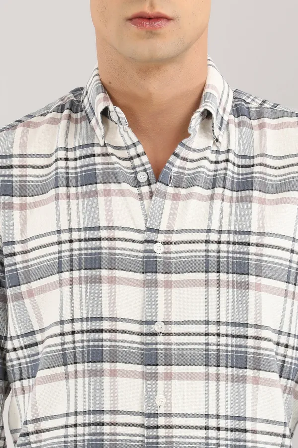 White_Checks_Regular_Fit_Full_Sleeve_Shirt
