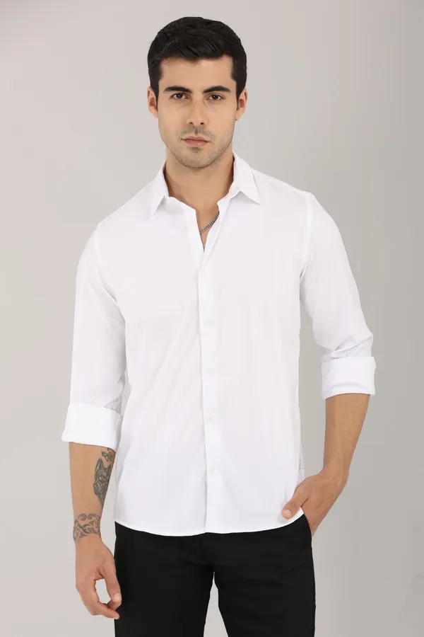 White_Self_Design_Full_Sleeve_Shirt